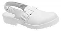 Abeba 1001 safety shoes of Lorica microfiber white